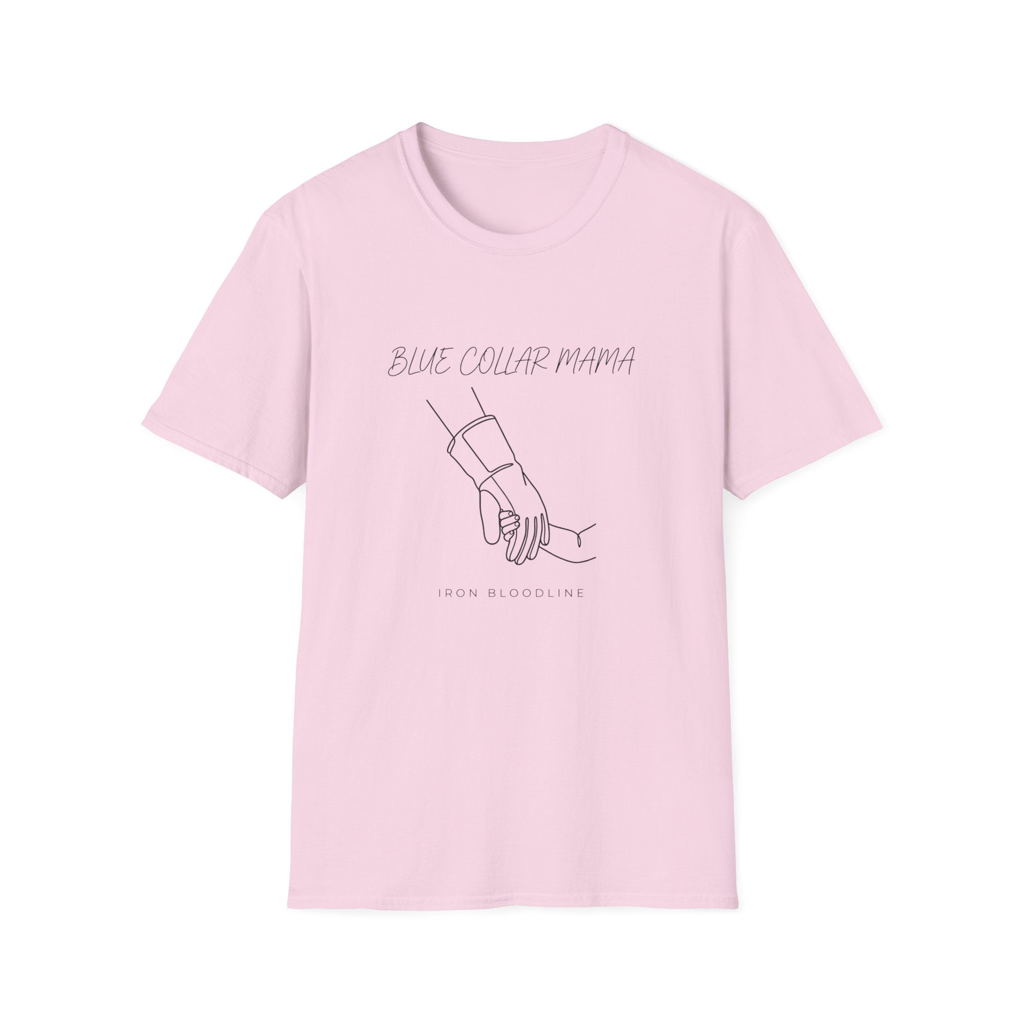 Blue Collar Mama Holding Hands T-shirt