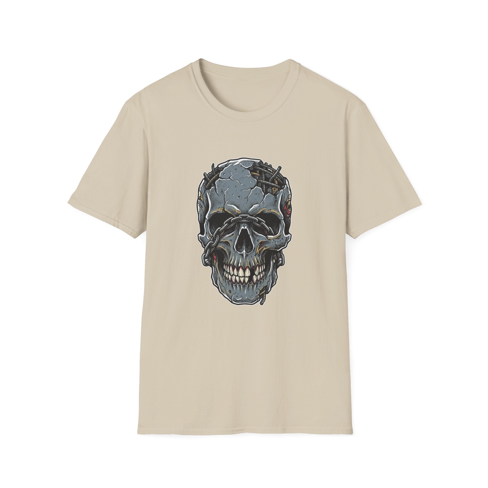 Concrete Skull T-shirt