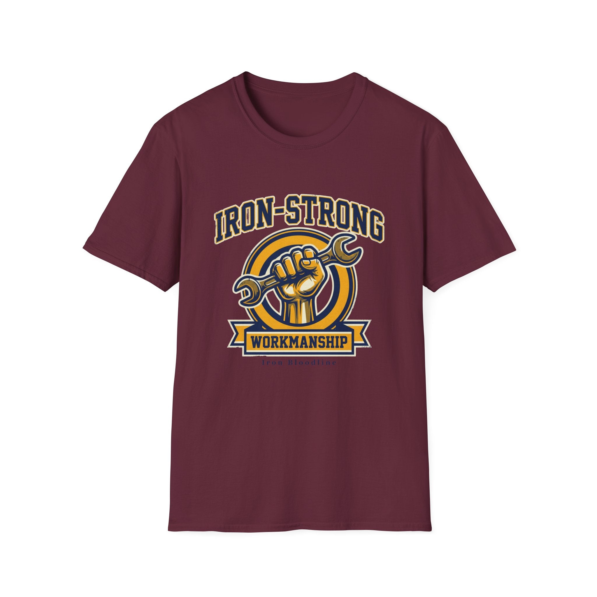 Iron Strong Workmanship Wrench T-shirt