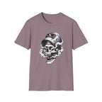 Welding Skull Graphic T-Shirt — Vintage Welder Helmet Design
