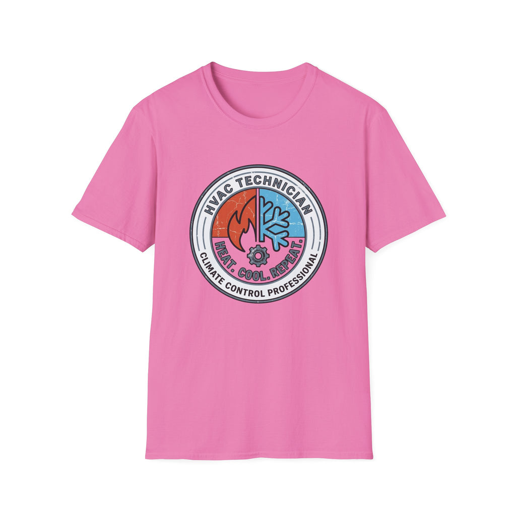 Heat Cool Repeat HVAC T-shirt