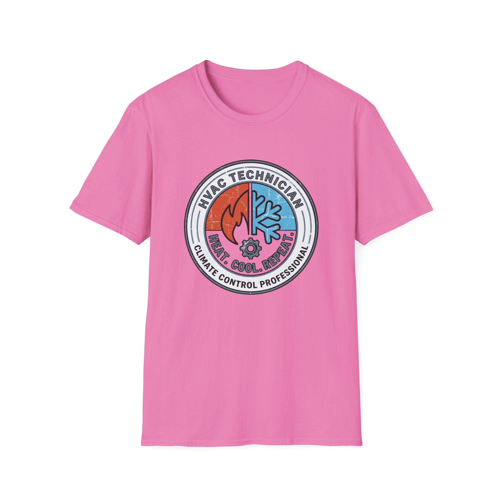 Heat Cool Repeat HVAC T-shirt
