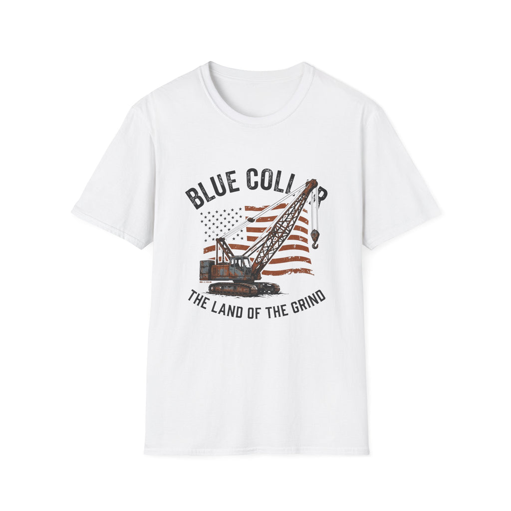Blue Collar Land of the Grind T-shirt