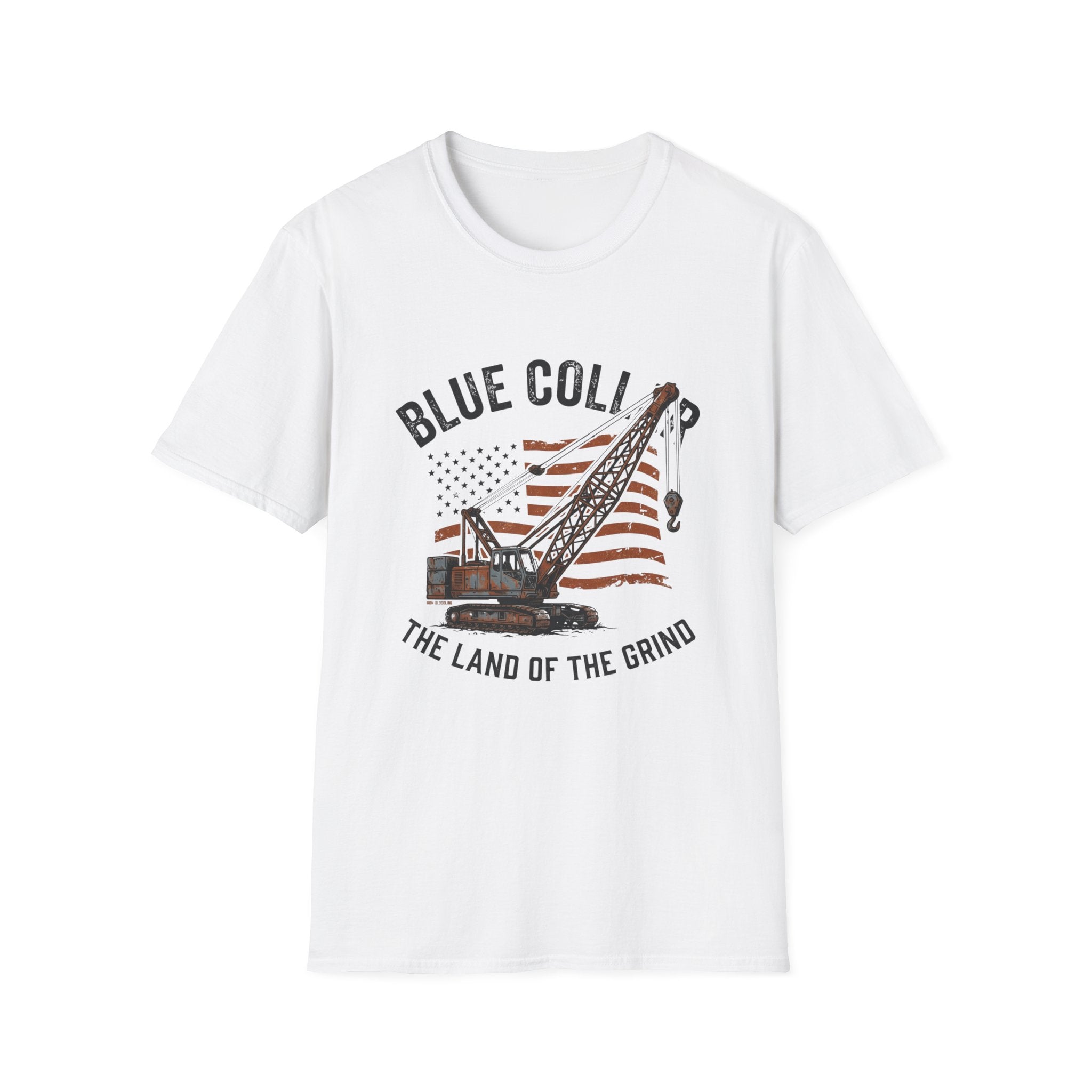 Blue Collar Land of the Grind T-shirt