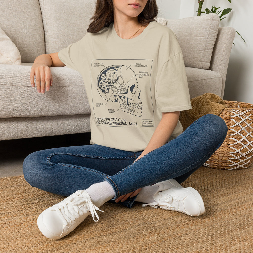 Integrated Industrial Skull T-shirt