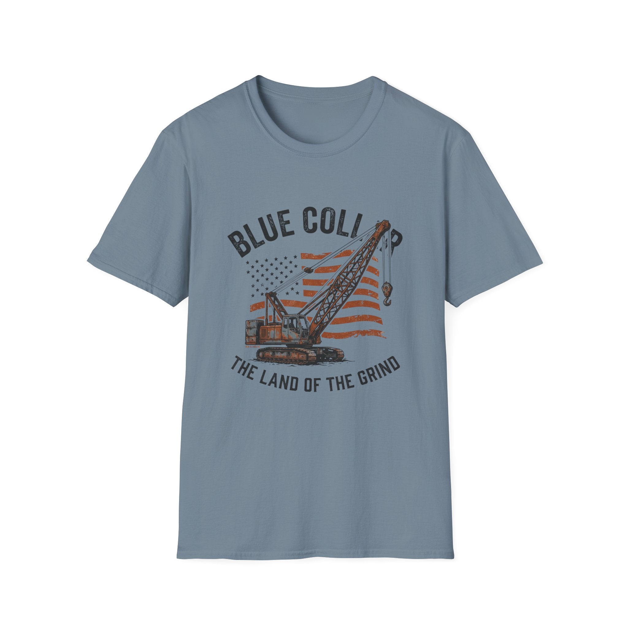 Blue Collar Land of the Grind T-shirt