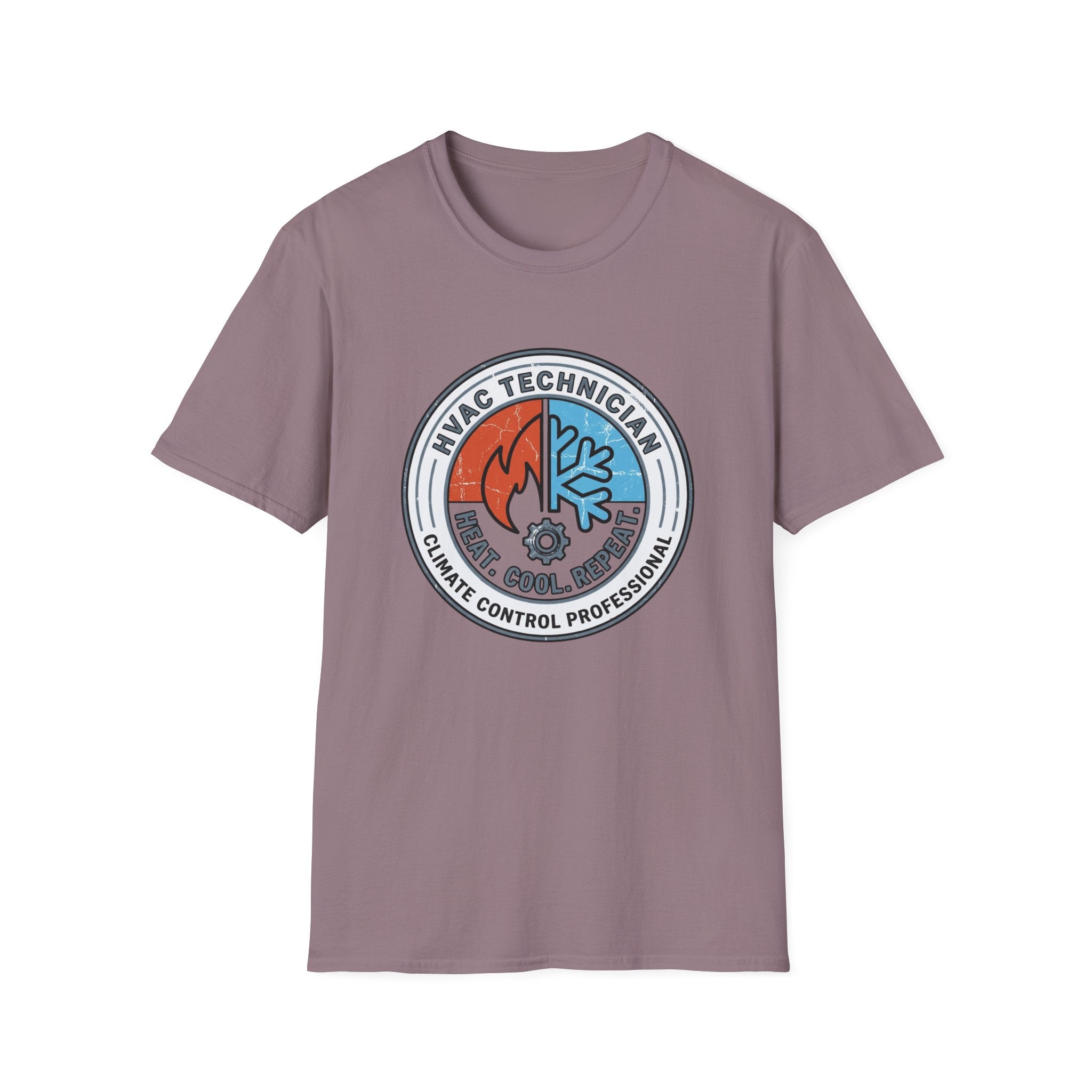 Heat Cool Repeat HVAC T-shirt