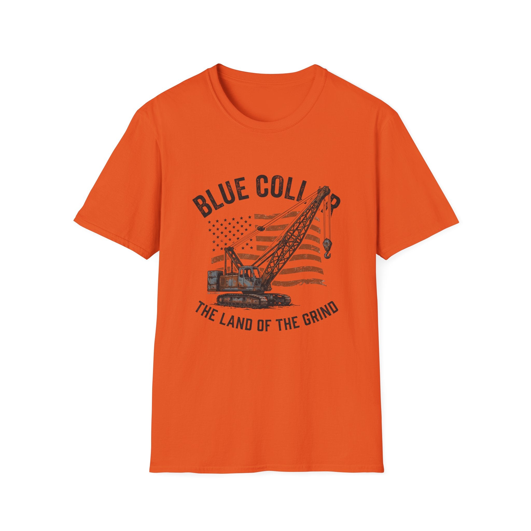 Blue Collar Land of the Grind T-shirt