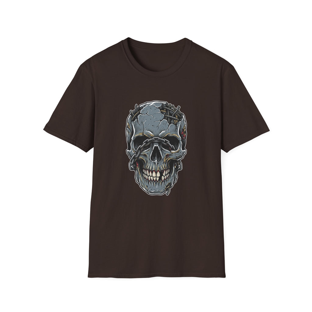 Concrete Skull T-shirt