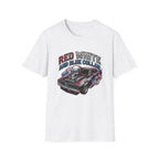 Red White Blue Collar T-shirt