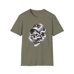 Welding Skull Graphic T-Shirt — Vintage Welder Helmet Design