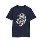 Welding Skull Graphic T-Shirt — Vintage Welder Helmet Design