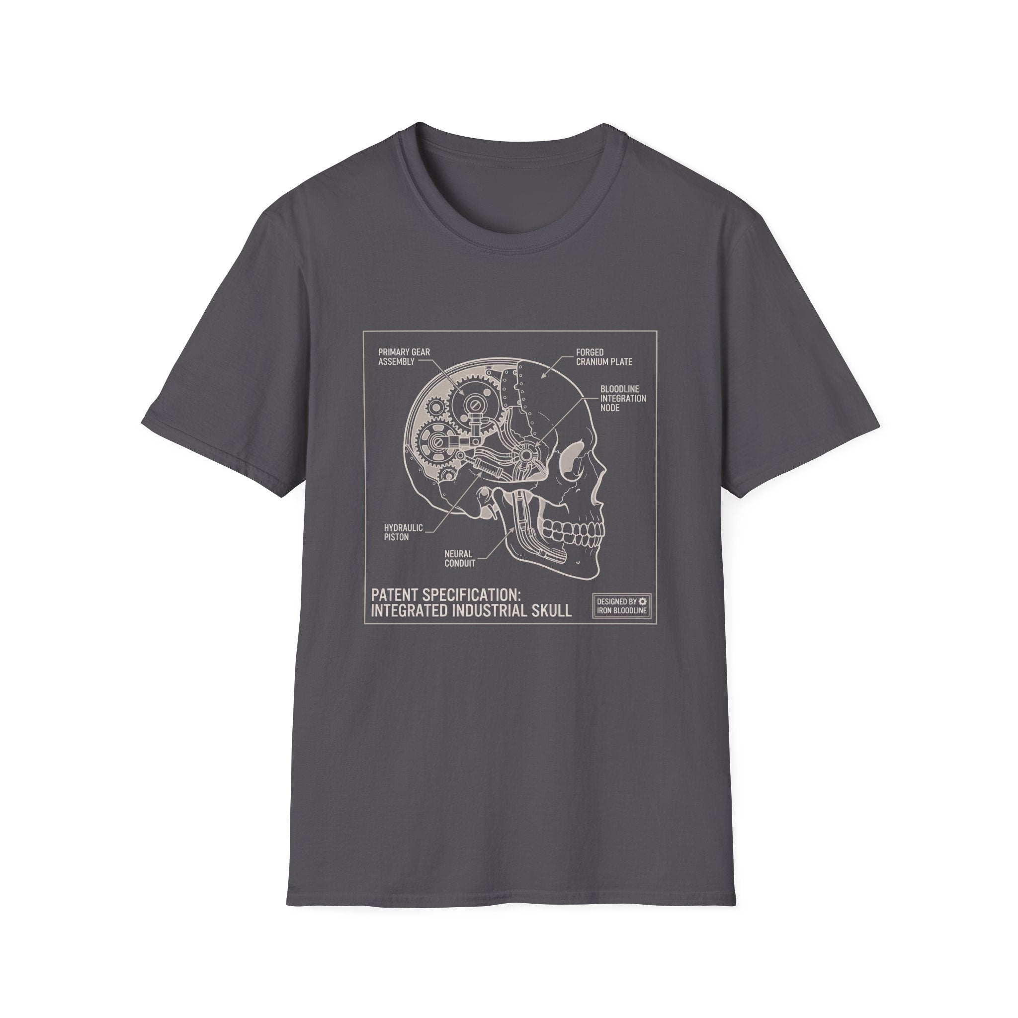 Integrated Industrial Skull T-shirt