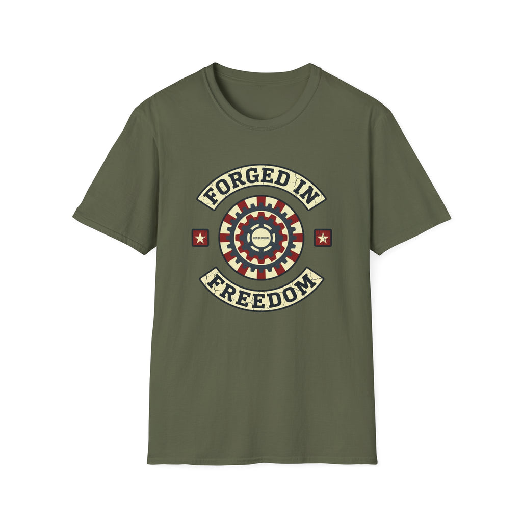 Forged In Freedom Gears T-shirt
