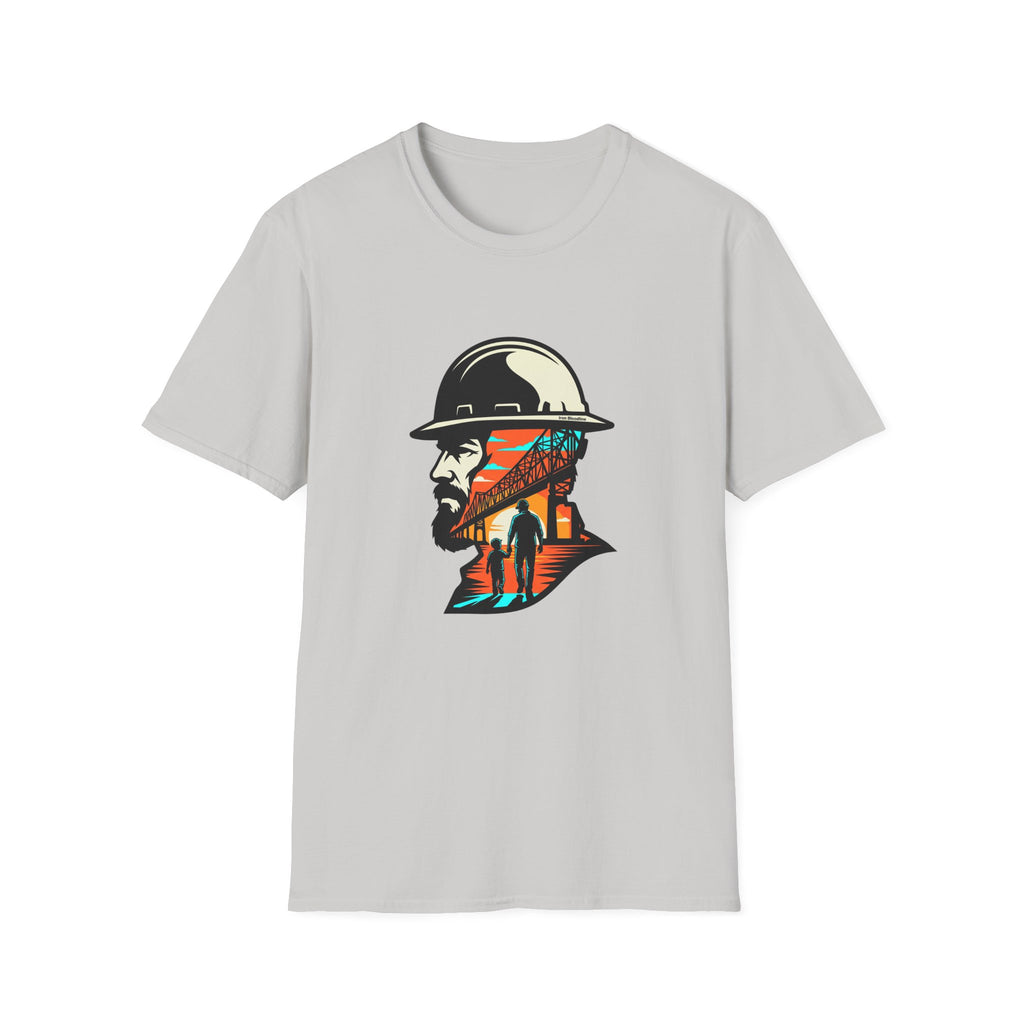 Blue Collar Father T-shirt