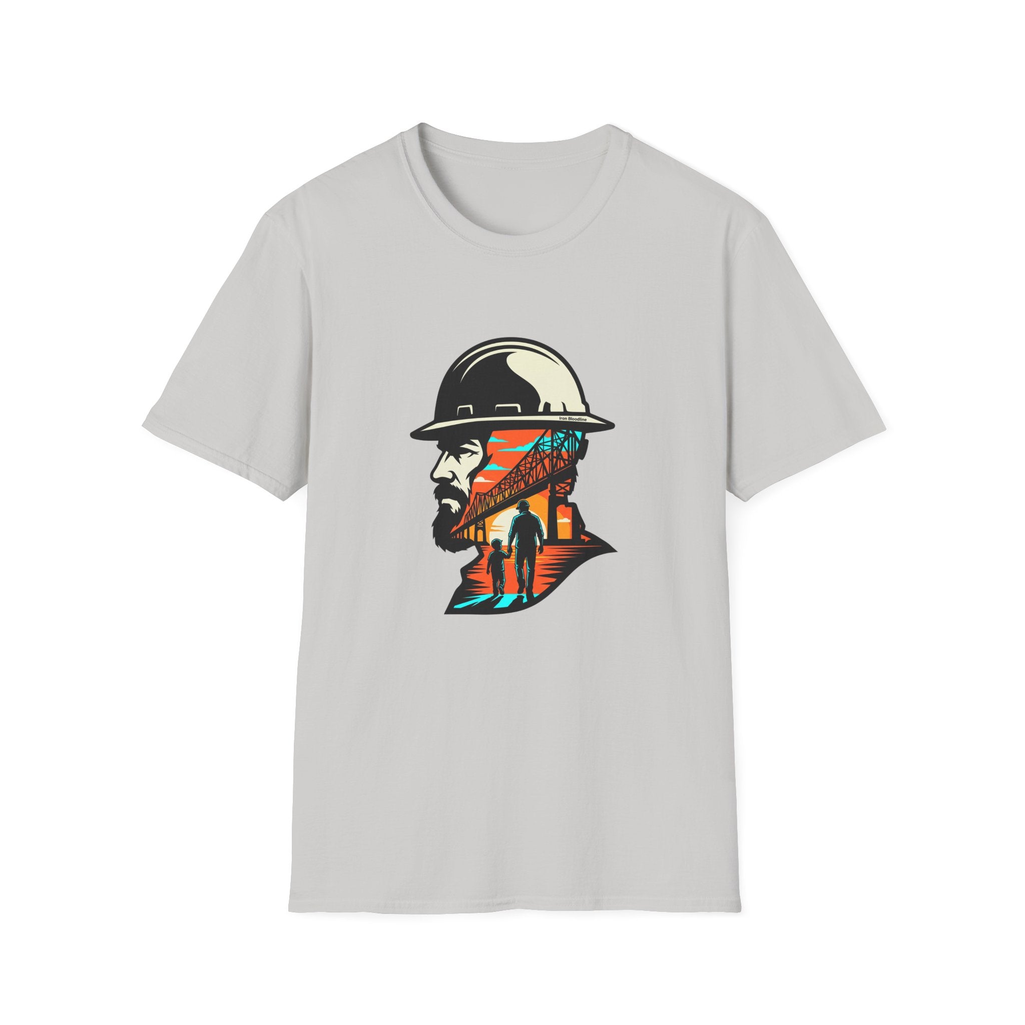 Blue Collar Father T-shirt
