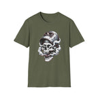 Welding Skull Graphic T-Shirt — Vintage Welder Helmet Design