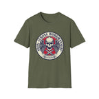 Iron Strong Workmanship Skull and Sparkplugs T-shirt