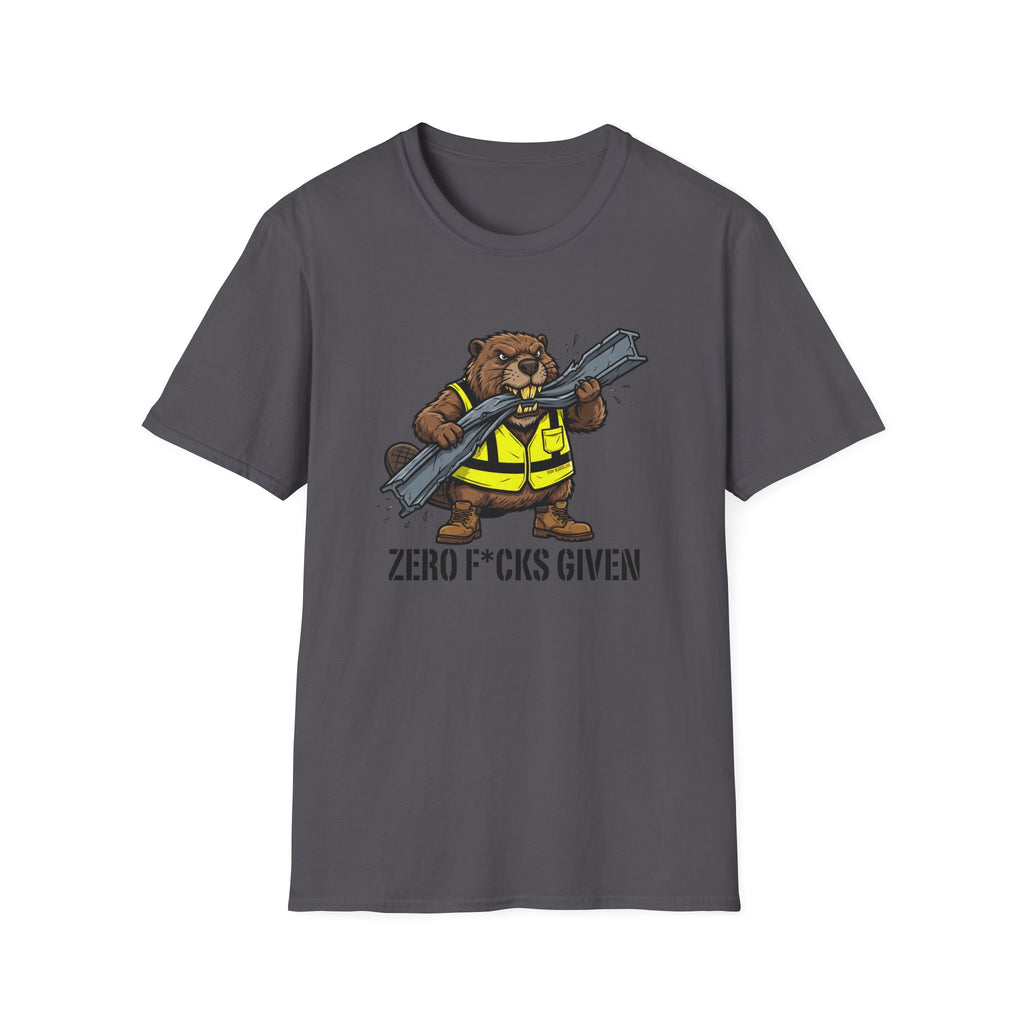 Industrial Beaver Zero F*ck T-shirt