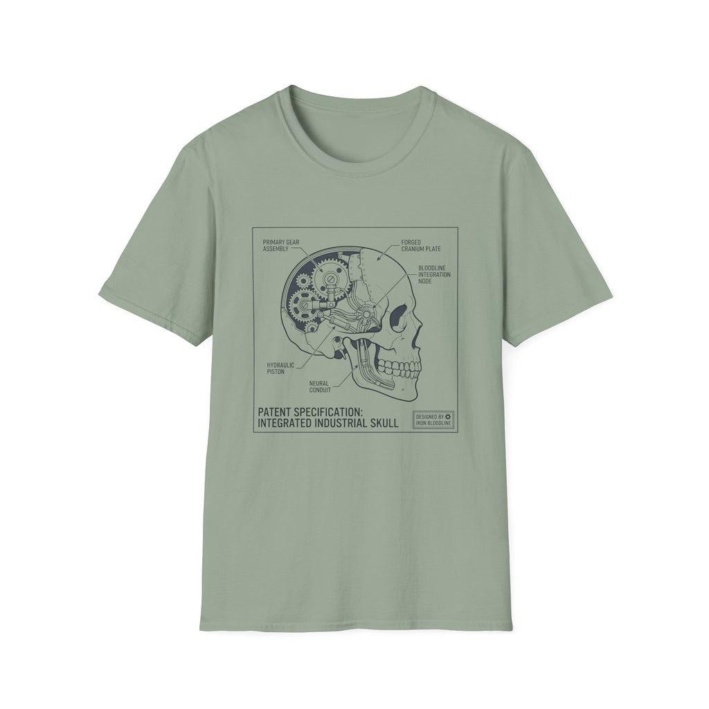 Integrated Industrial Skull T-shirt