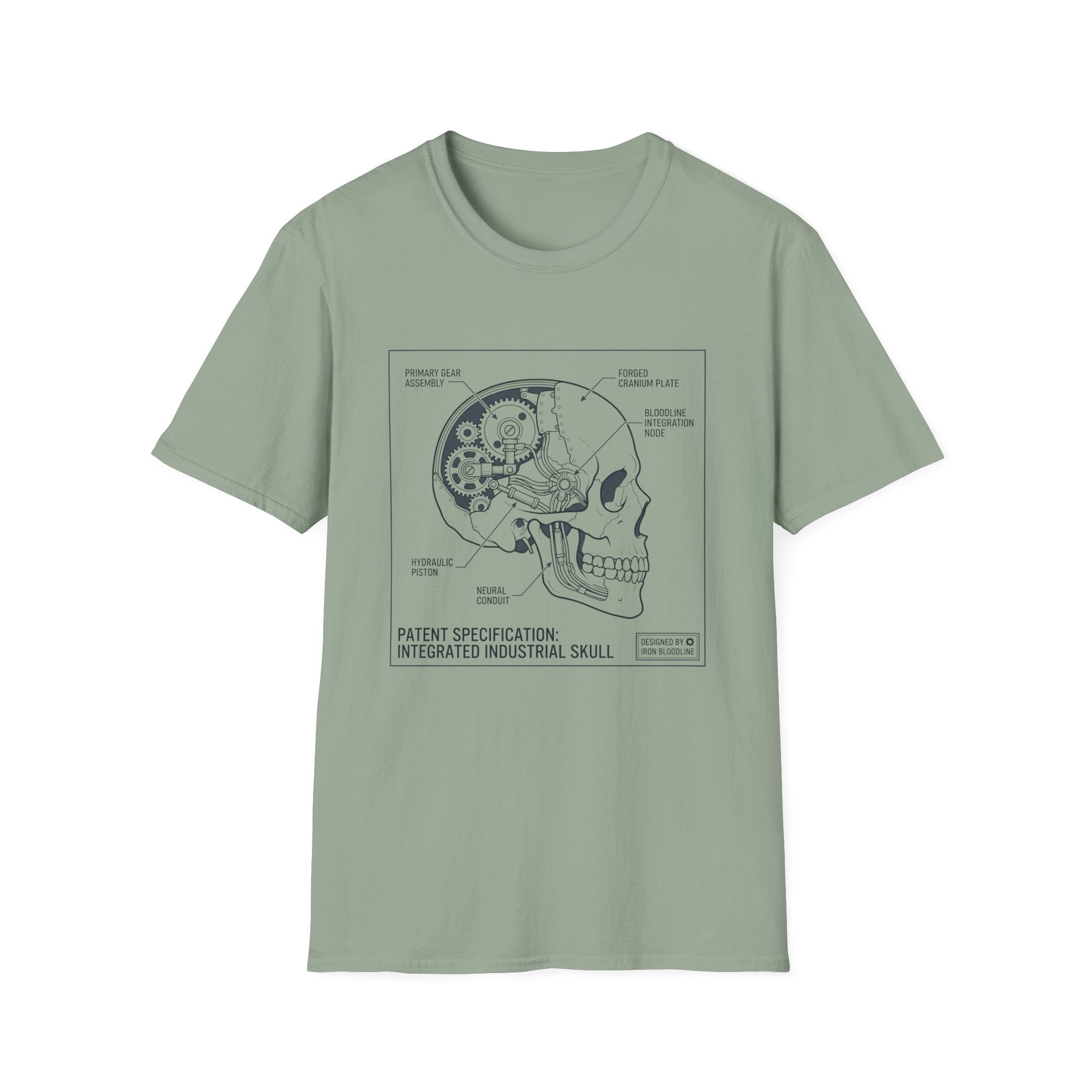 Integrated Industrial Skull T-shirt