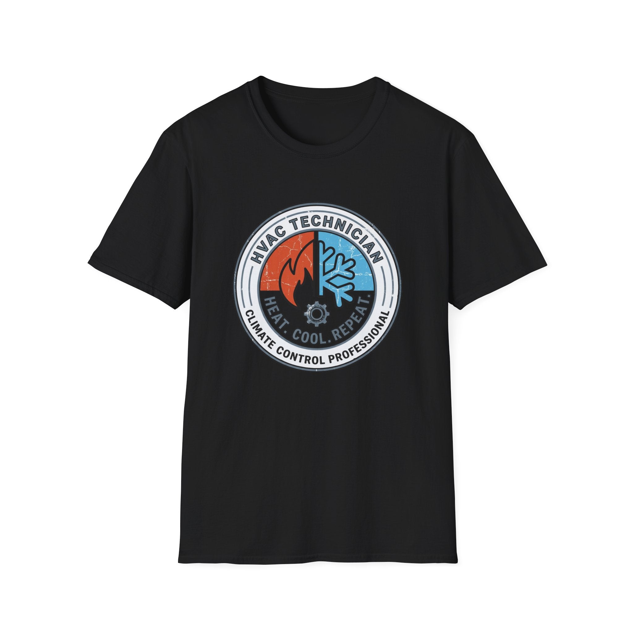 Heat Cool Repeat HVAC T-shirt