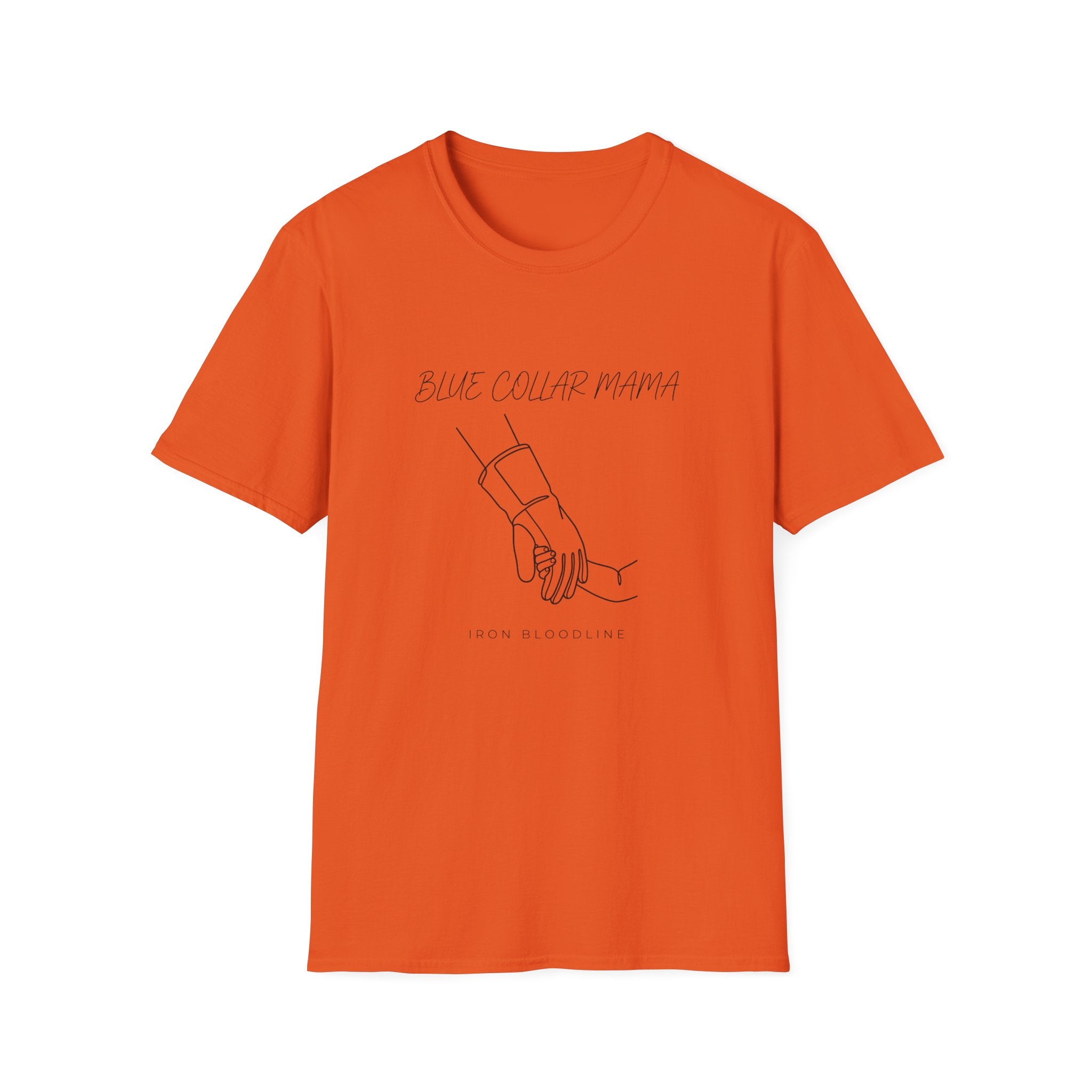 Blue Collar Mama Holding Hands T-shirt