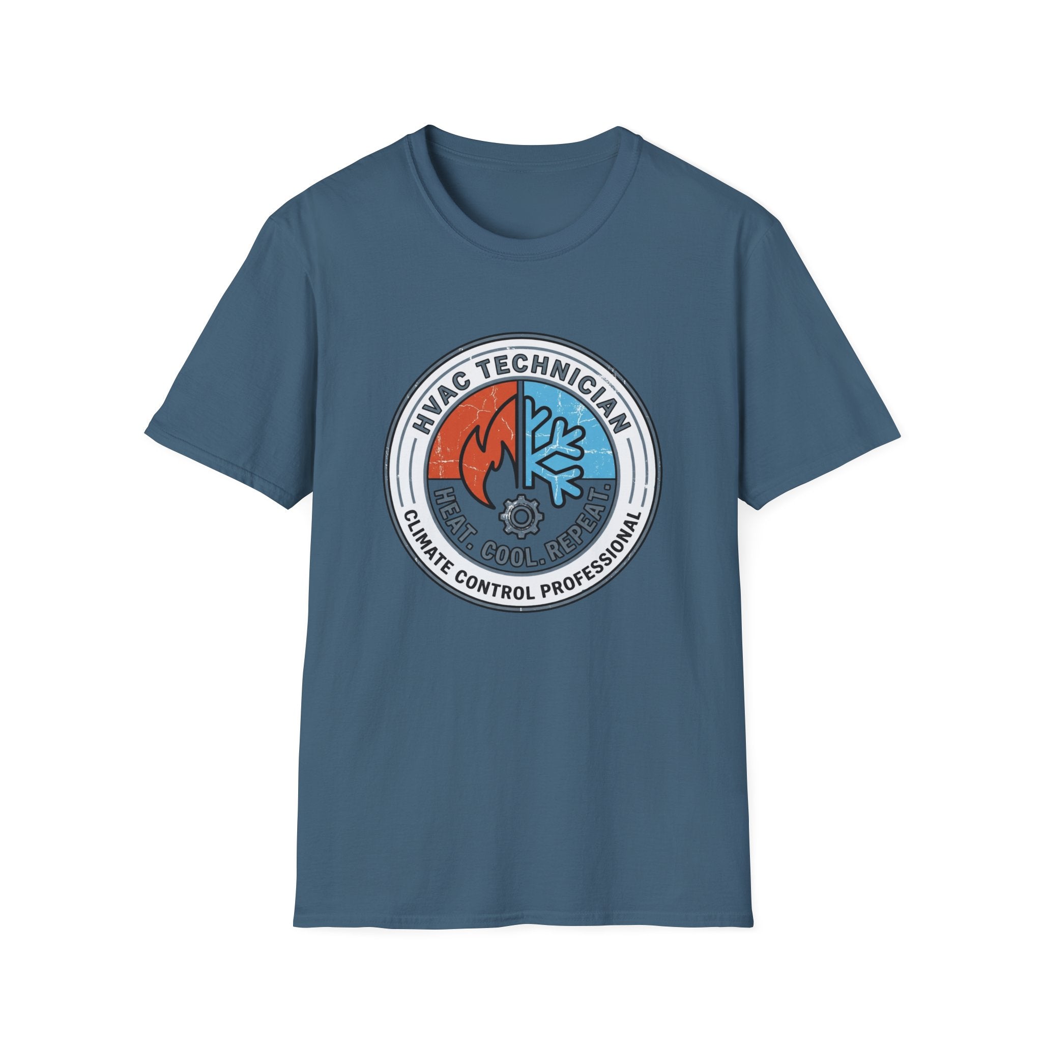 Heat Cool Repeat HVAC T-shirt