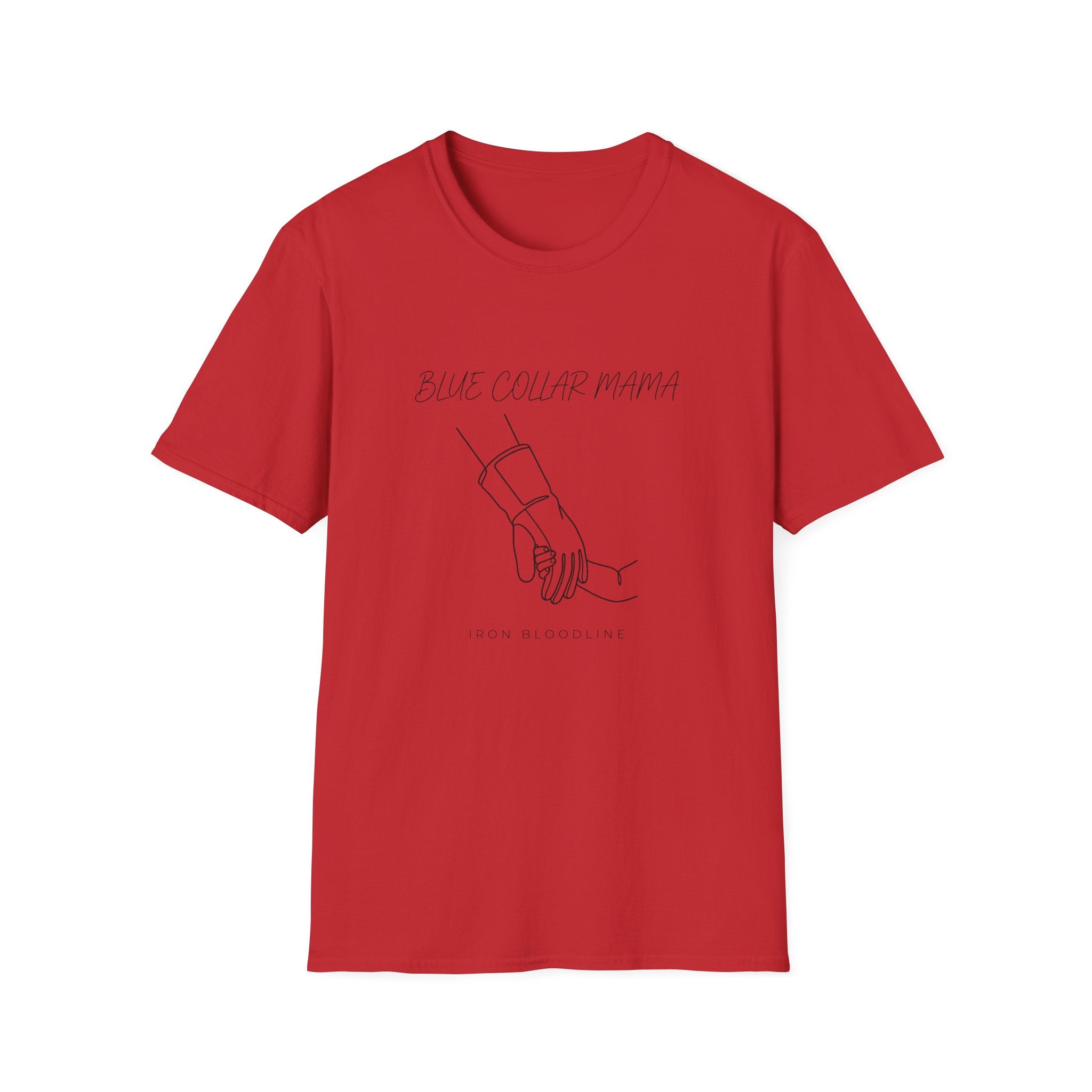 Blue Collar Mama Holding Hands T-shirt