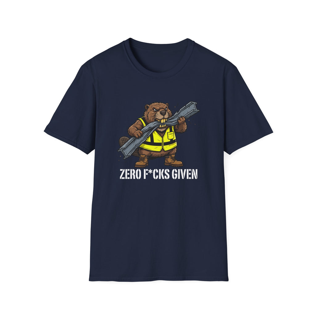 Industrial Beaver Zero F*ck T-shirt