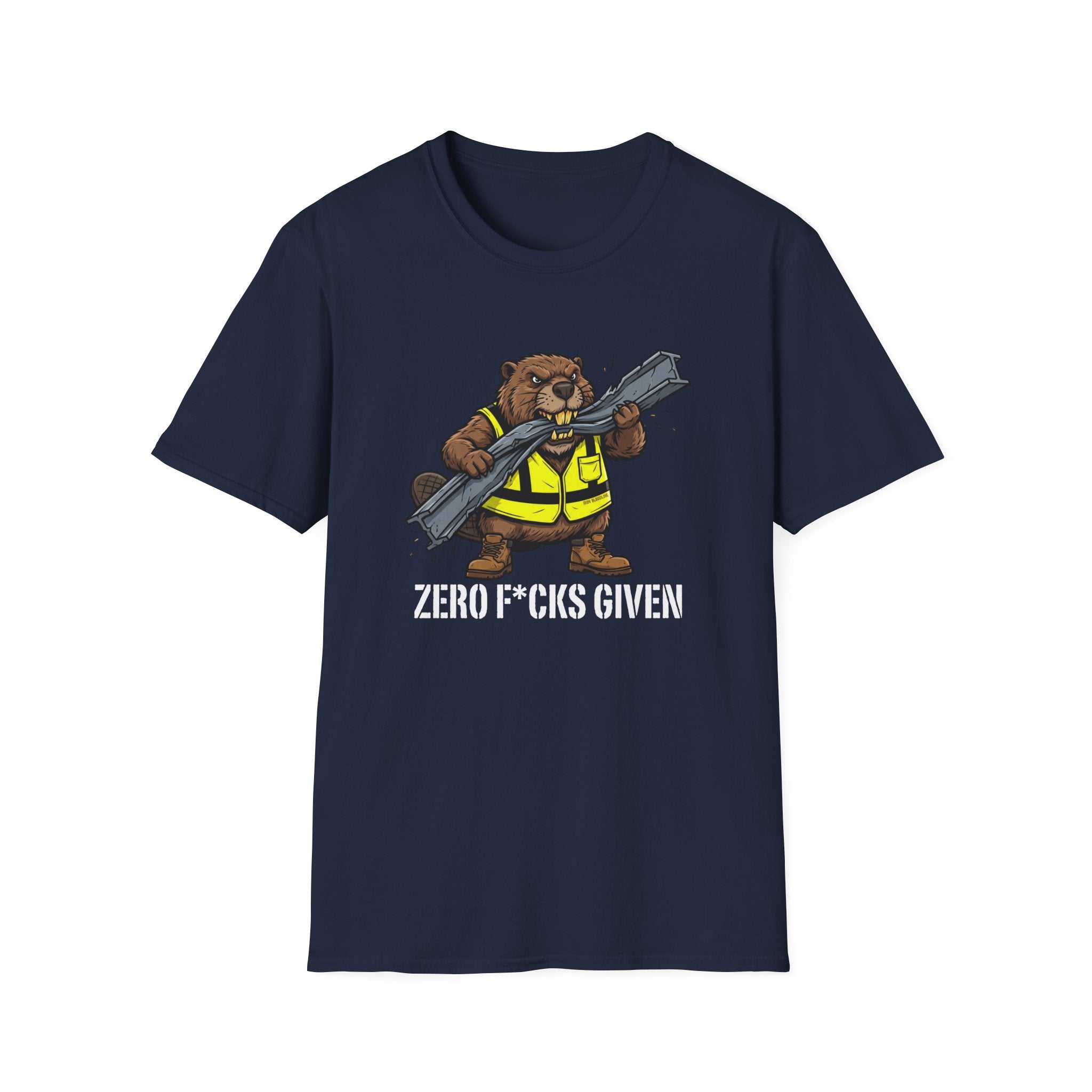 Industrial Beaver Zero F*ck T-shirt