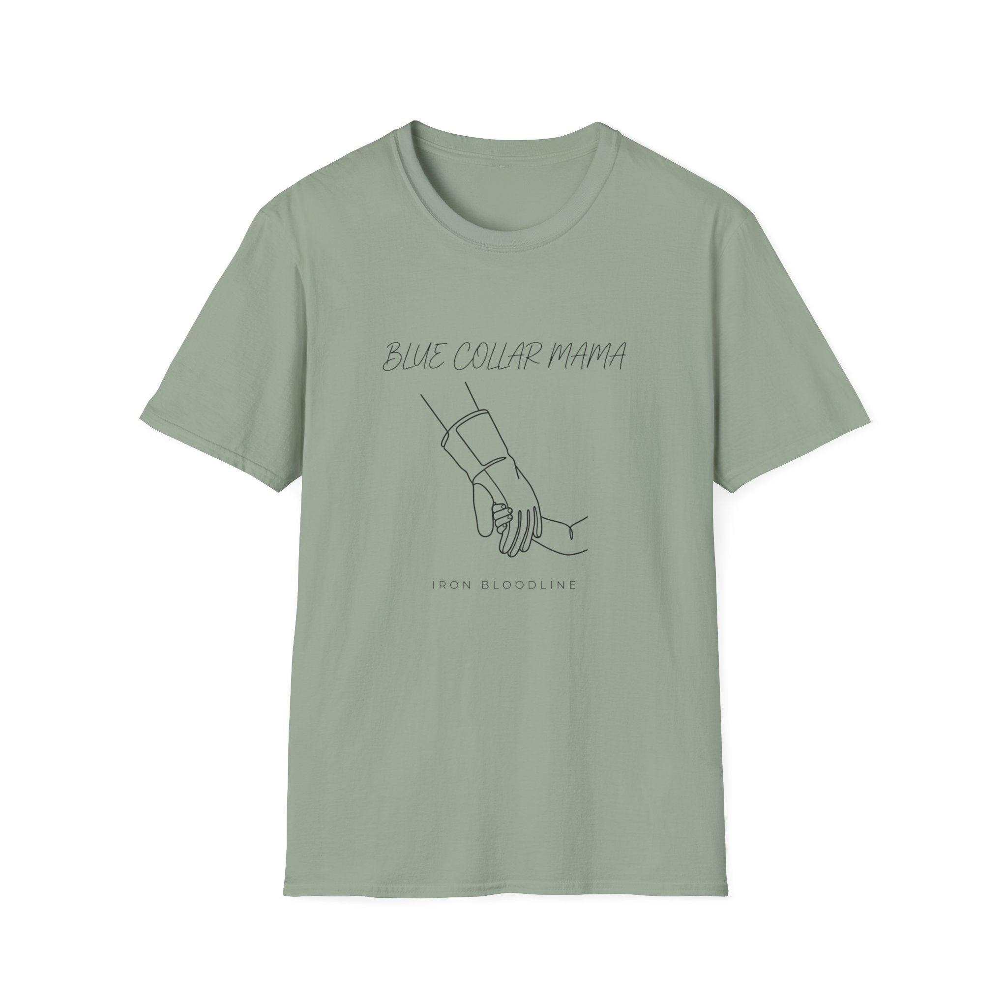 Blue Collar Mama Holding Hands T-shirt