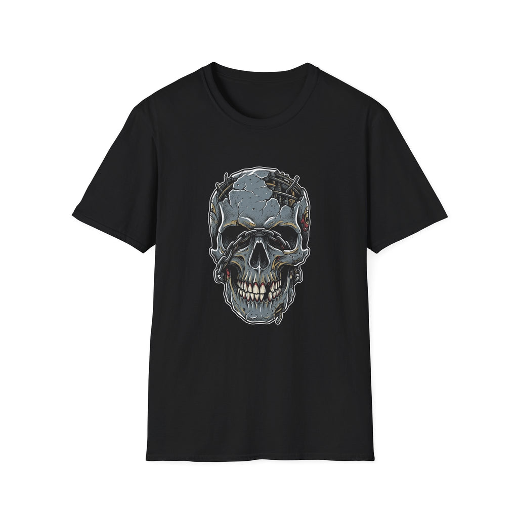 Concrete Skull T-shirt