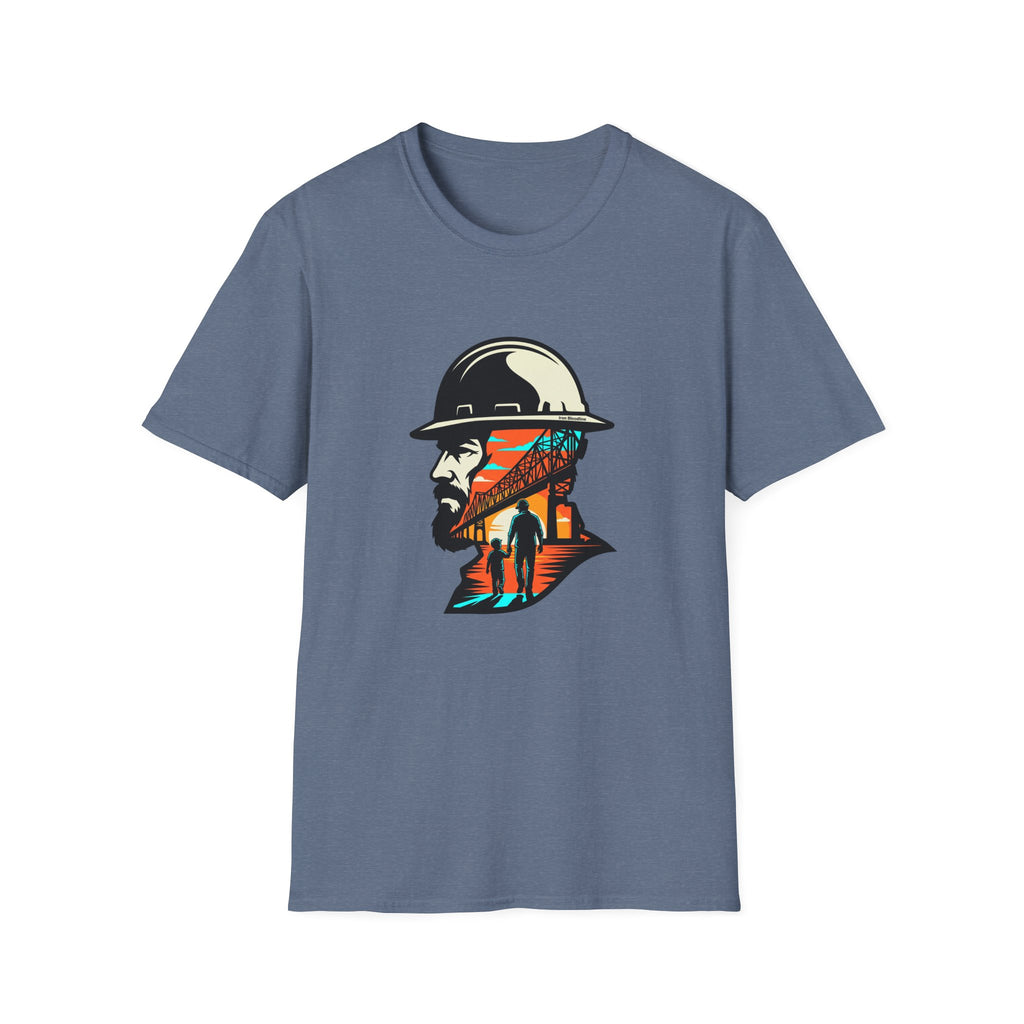Blue Collar Father T-shirt