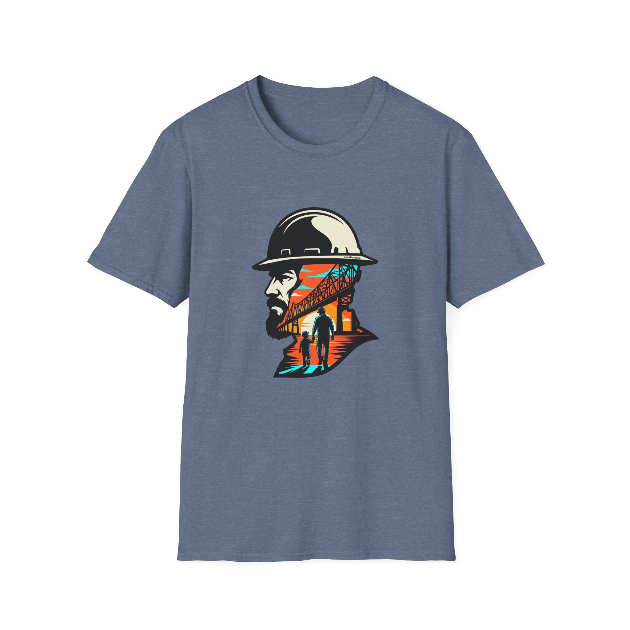 Blue Collar Father T-shirt