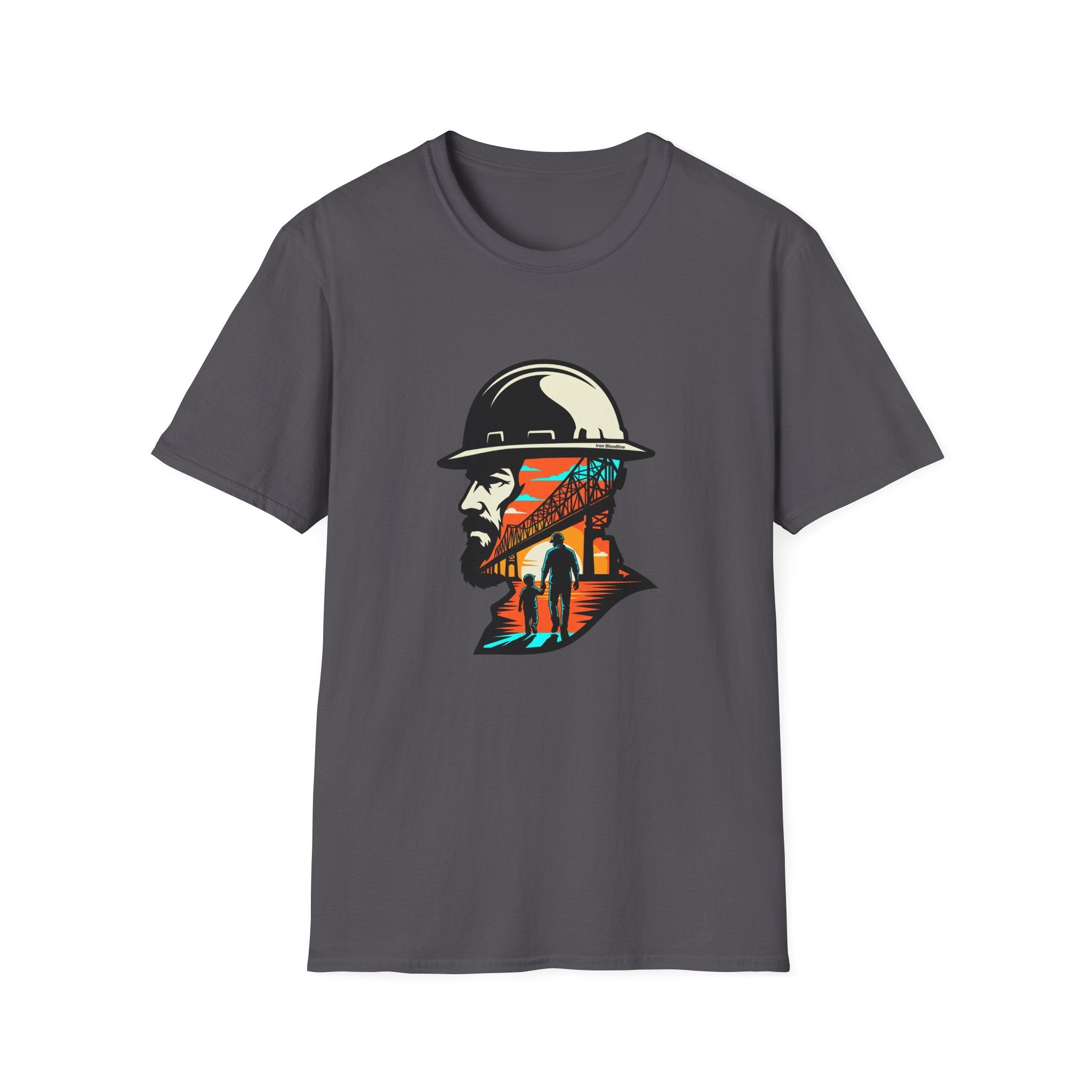 Blue Collar Father T-shirt