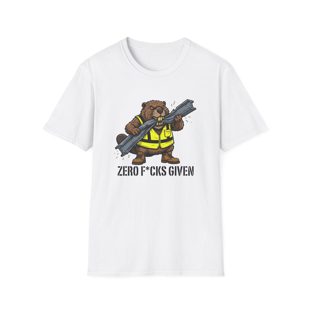 Industrial Beaver Zero F*ck T-shirt
