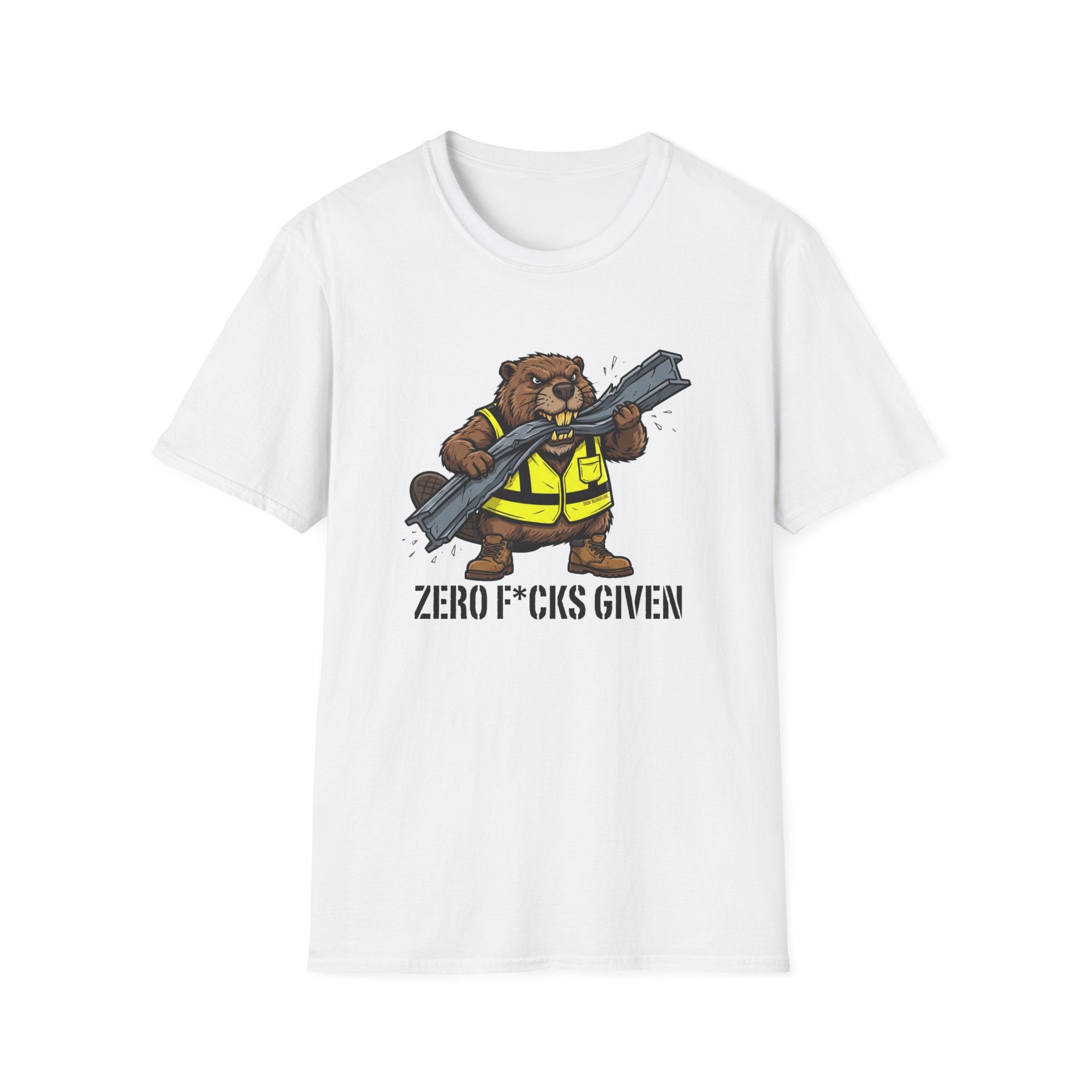 Industrial Beaver Zero F*ck T-shirt