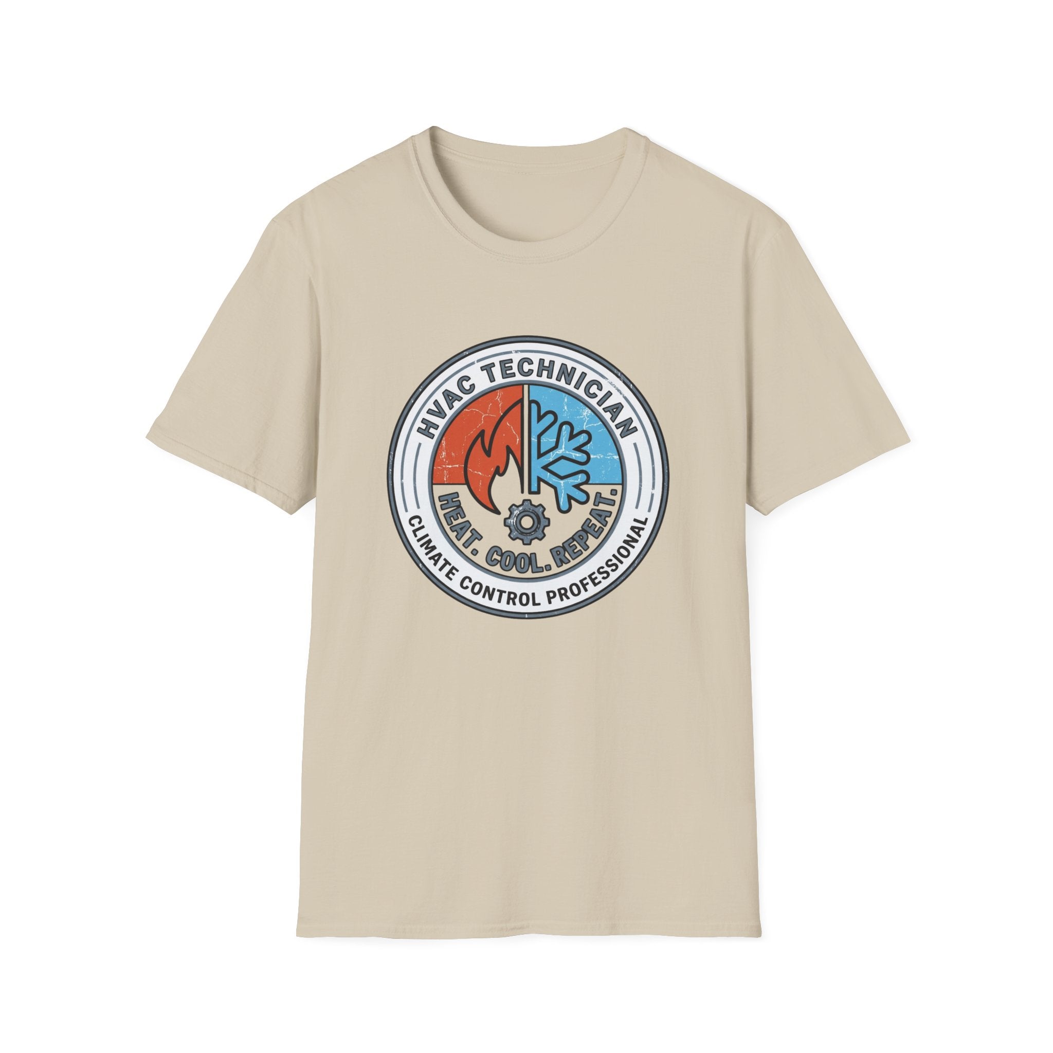 Heat Cool Repeat HVAC T-shirt