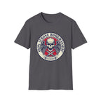 Iron Strong Workmanship Skull and Sparkplugs T-shirt