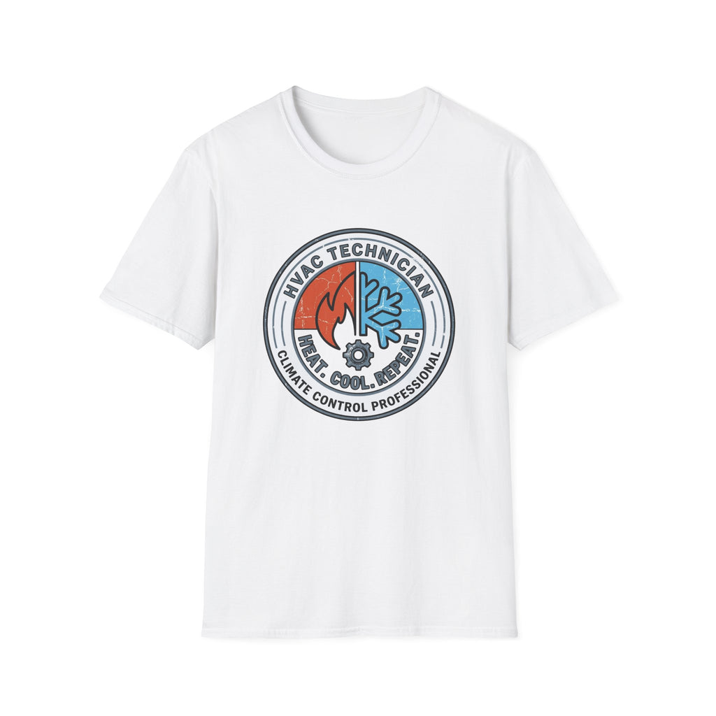 Heat Cool Repeat HVAC T-shirt