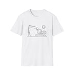 Excavator Line Art T-shirt