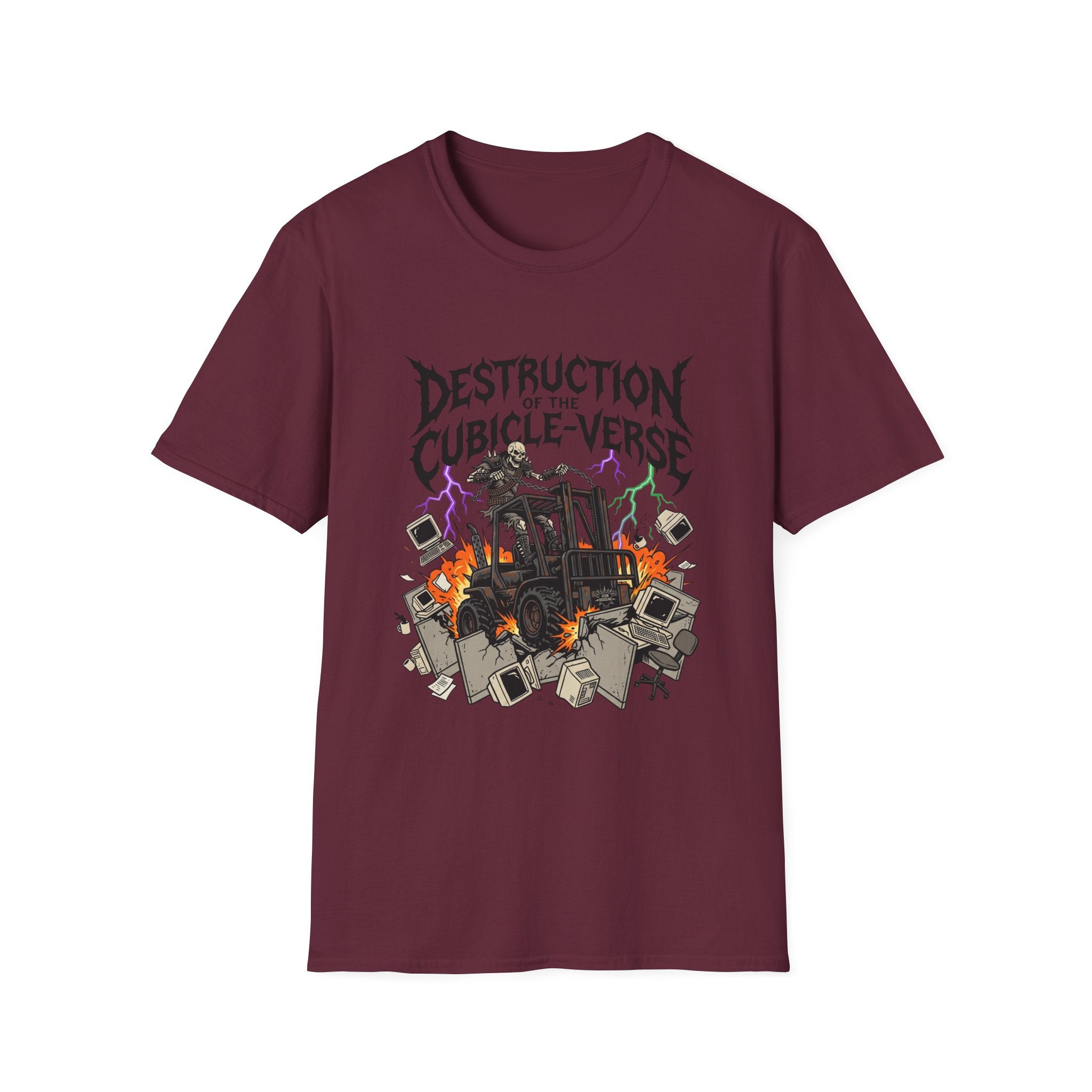 Destruction of the Cubicle-Verse T-shirt