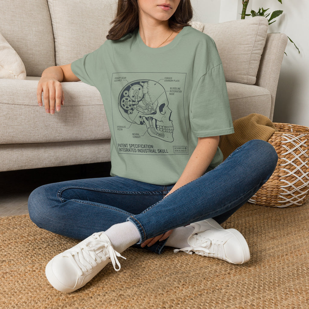 Integrated Industrial Skull T-shirt