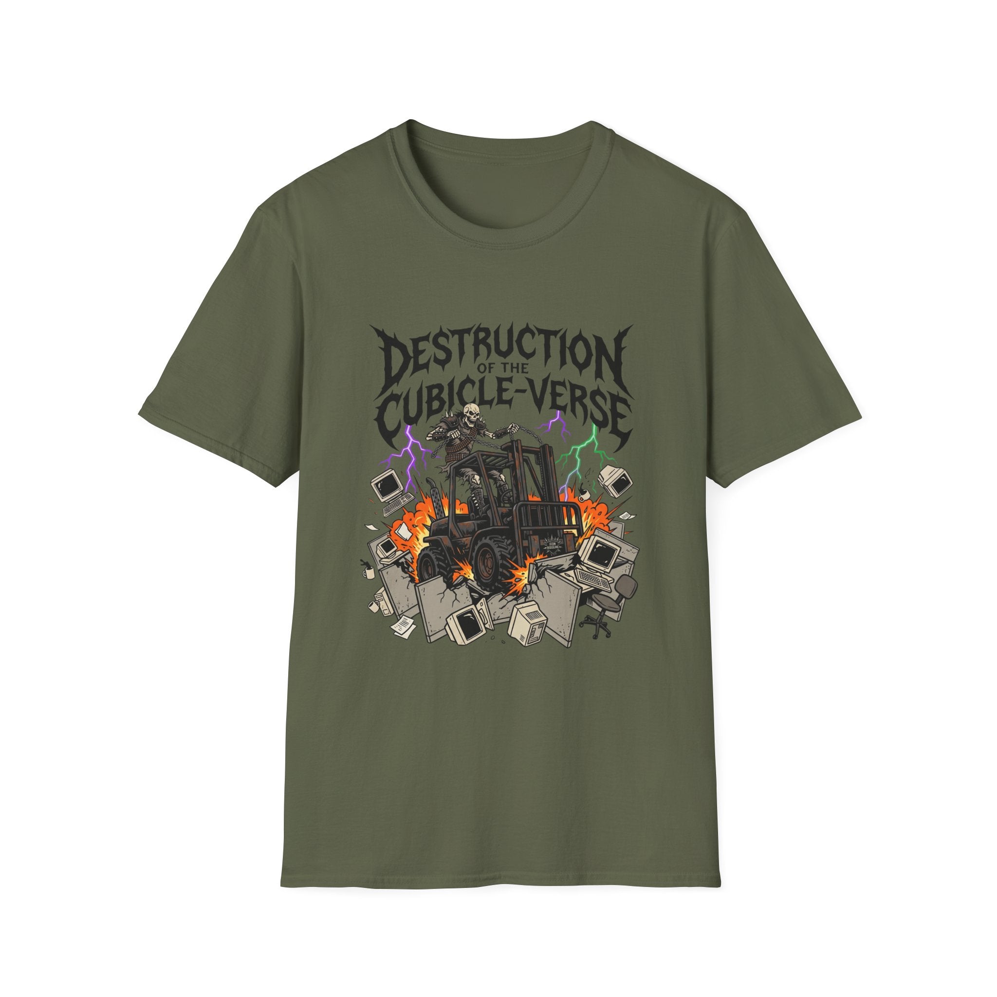 Destruction of the Cubicle-Verse T-shirt