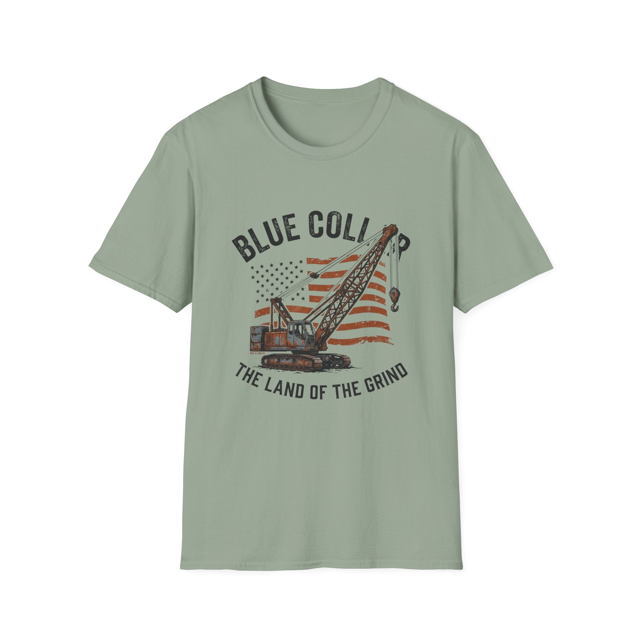 Blue Collar Land of the Grind T-shirt