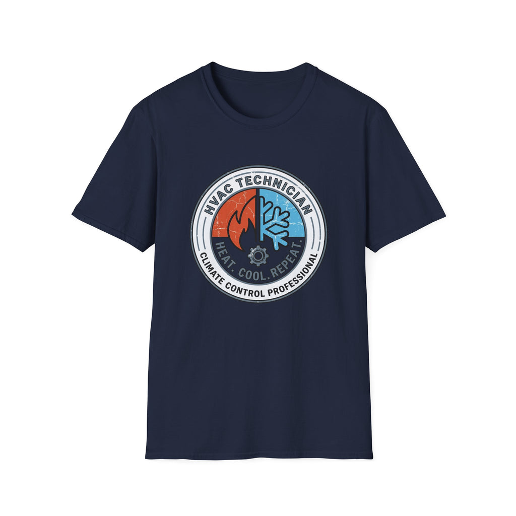 Heat Cool Repeat HVAC T-shirt