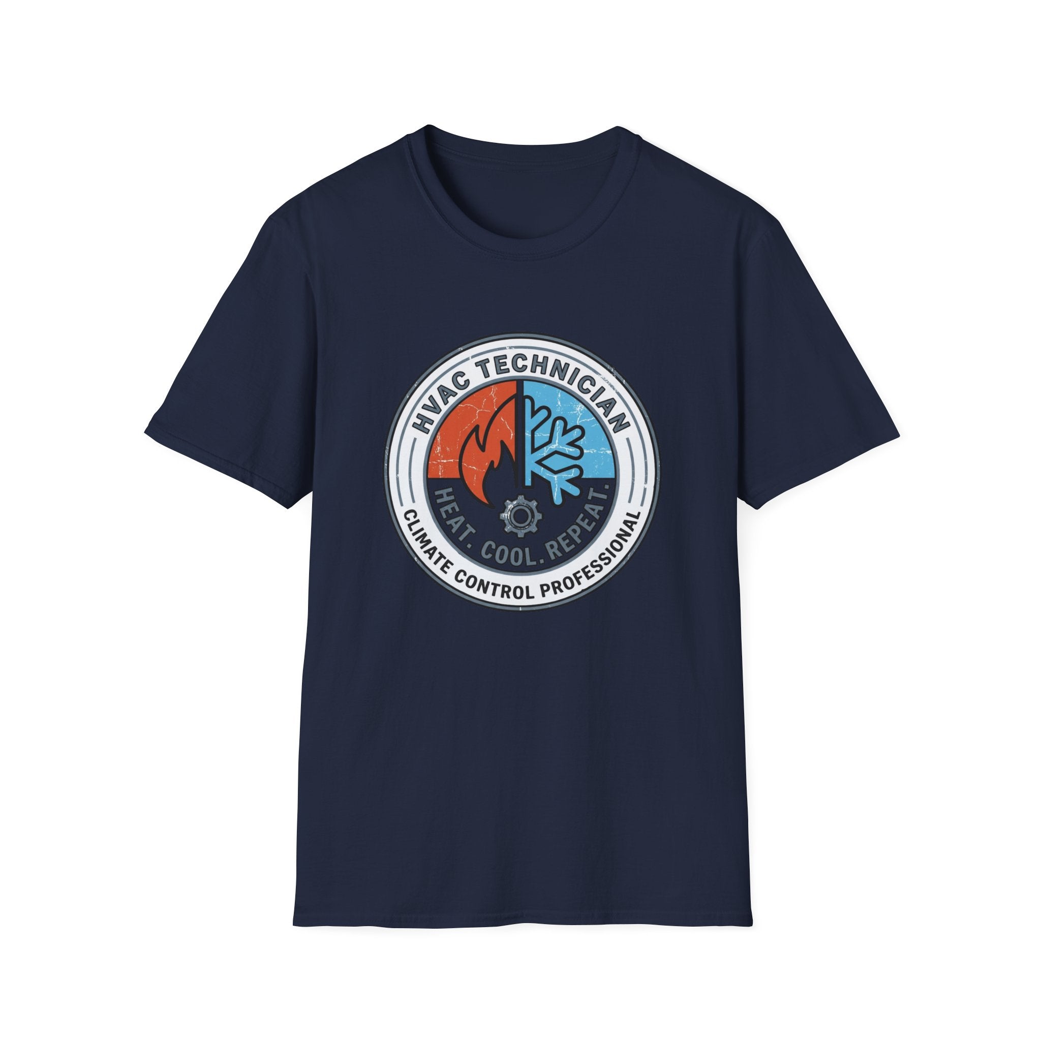 Heat Cool Repeat HVAC T-shirt