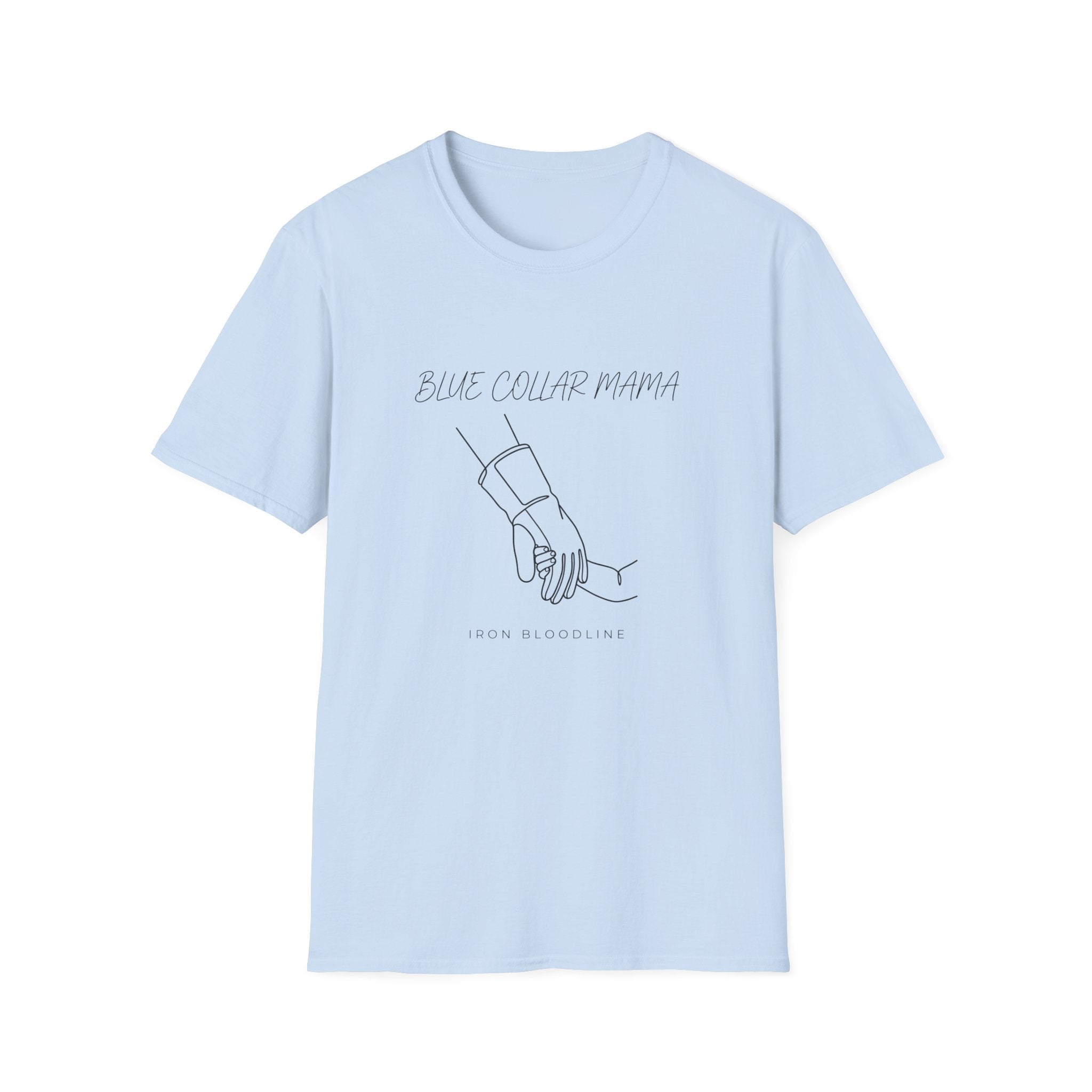 Blue Collar Mama Holding Hands T-shirt