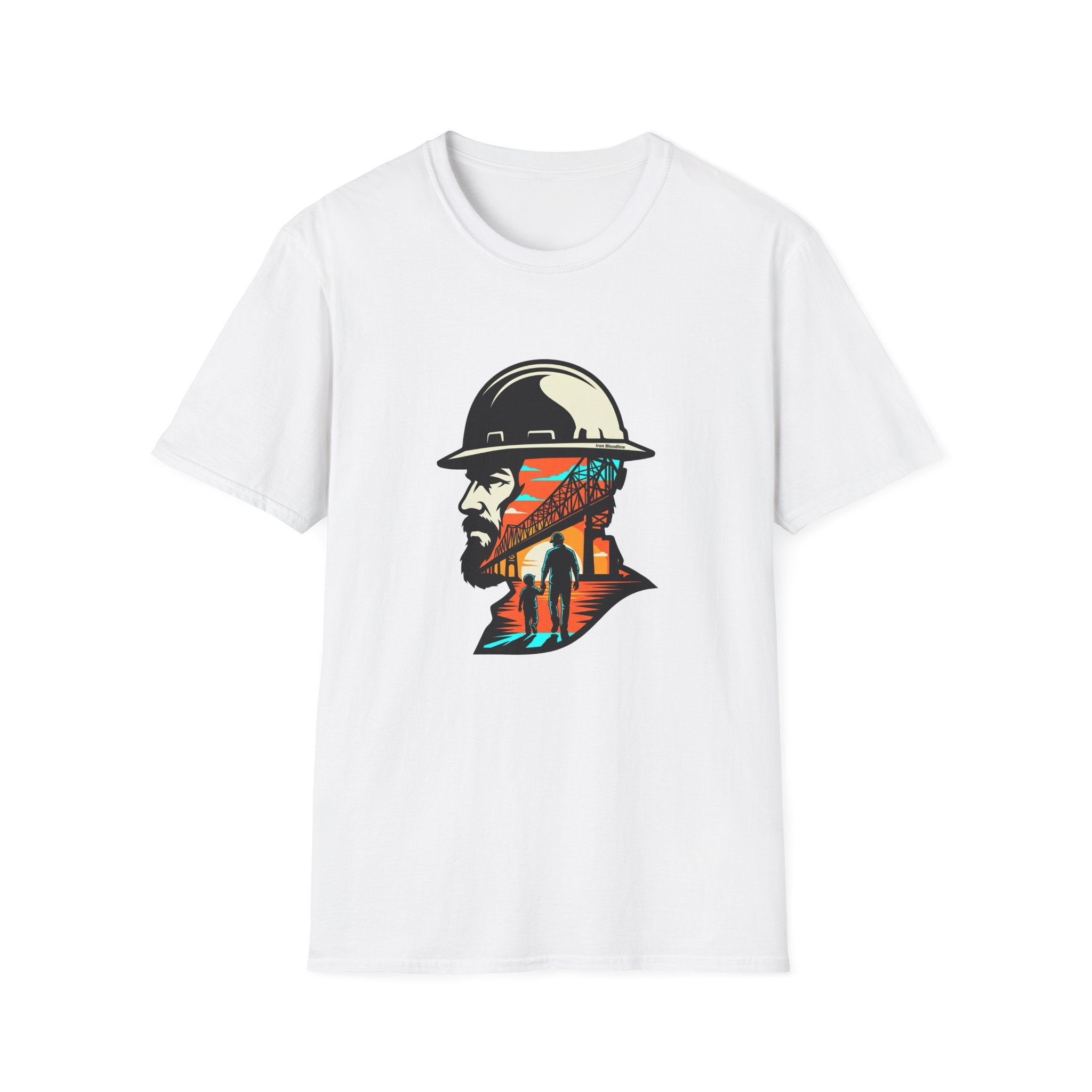 Blue Collar Father T-shirt